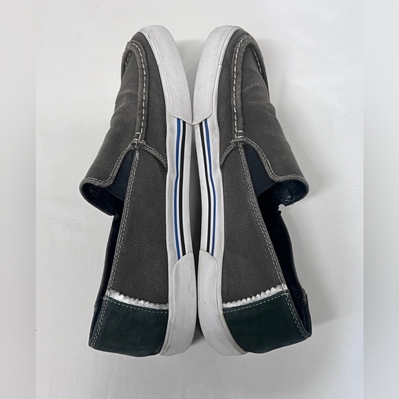 ORIGINAL PENGUIN Gray canvas ERNIE slip on sneaker size 9.5 - Picture 5 of 7